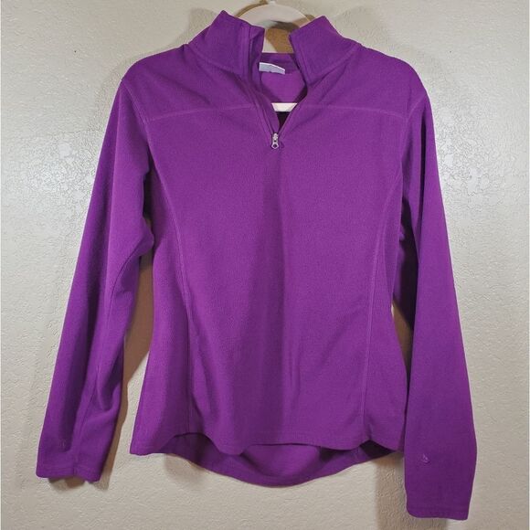 Alpine Design 1/4 Zip Softshell Fleece Solid Winter Pullover Gorpcore - Picture 1 of 7